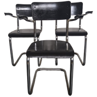 3x Gispen Stoelen