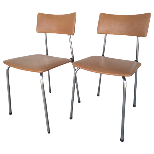 2x Vintage Stoelen ( Set ) 1