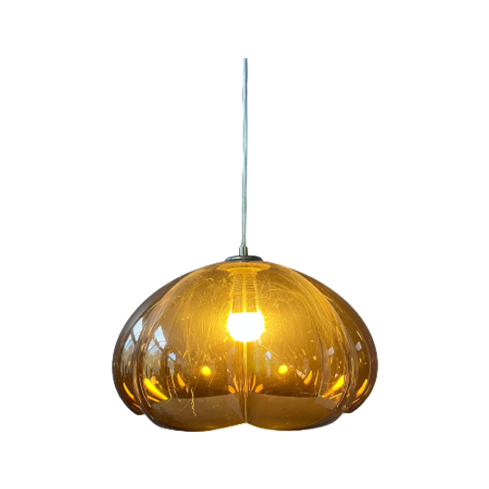 Vintage Herda Space Age Hanglamp | Mid Century Lamp | Retro Jaren '70 Verlichting 1