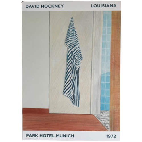 David Hockney, Park Hotel Munich,1972