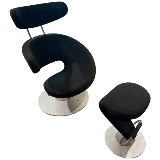 Stokke Variér Peel Armchair + Footstool 1