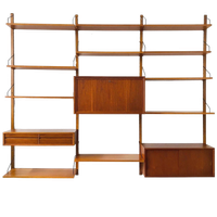 Mid-Century Poul Cadovius Royal Wandmeubel Deens Design