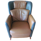 Leren Clubfauteuil, Leunstoel Calypso thumbnail 1