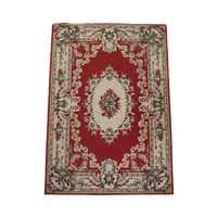 Overwegend Rood/beige En Groen Vloerkleed Oosters Motief 267x180cm