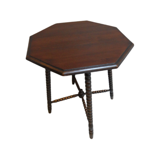 Octagonaal Bijzettafel Bobin 1