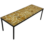 Vintage Salontafel Natuursteen Jaren 60 Coffee Table Design thumbnail 1