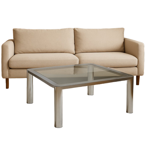 Space Age Chrome Coffee Table By Cinova 1
