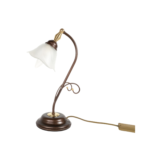 Massive - Af Cincuanta Italy - Tafelamp - Kelklamp - Tafellamp - Metaal - Glas - 90's 1