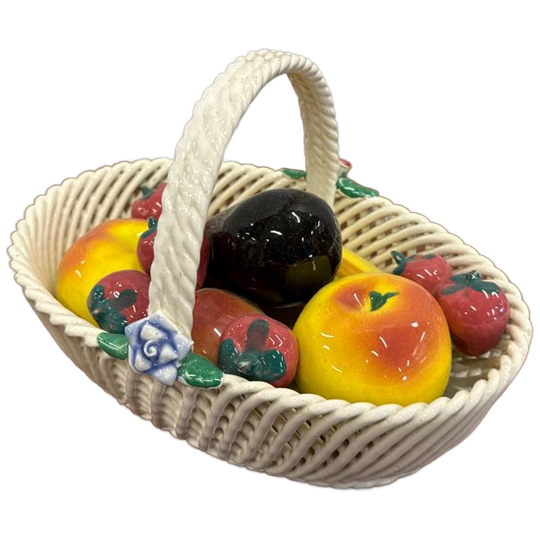 Fruitmand Porselein 1