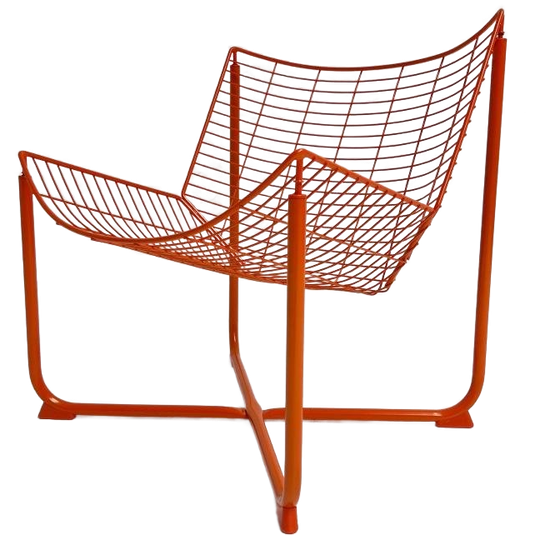 Oranje Järpen Fauteuil Van Niels <<<brand>>>, Na 2000 1