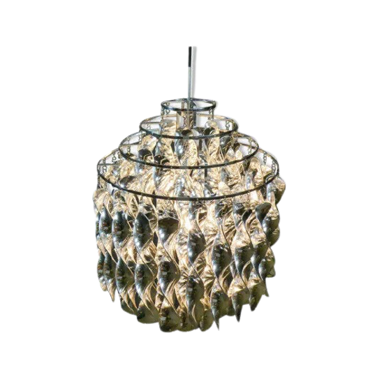 Spiral Sp1 Pendant Light In Chrome By Verner Panton - Tnc3 1