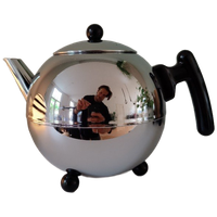 Bredemeijer Bella Ronde - Dubbelwandige Rvs Theepot