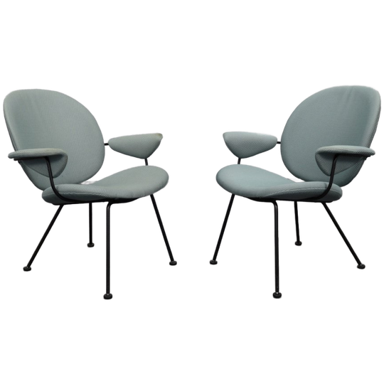 2X Fauteuil W.H. Gispen Kembo, 1960S (Setprijs) 1