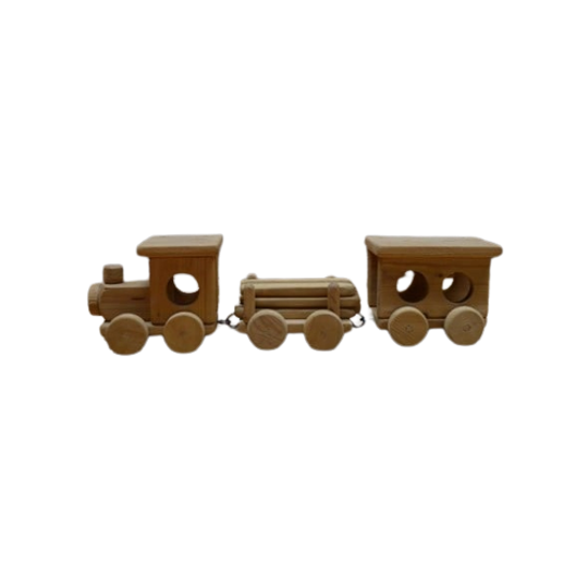 Trein Met 2 Wagons Vurenhout 1
