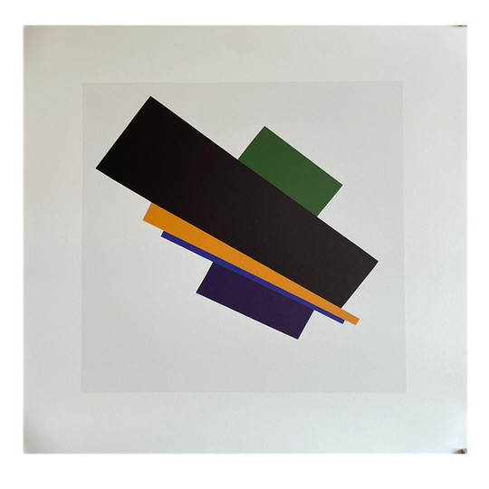 Kazimir Severinovich Malevich (1878-1935), Suprematisme, 1915, Printed In Italy 1