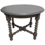 Ronde Salontafel Met Gedraaide Poten thumbnail 1