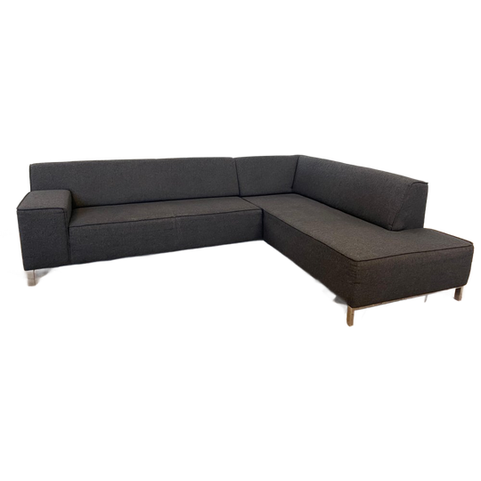 Donkergrijze Hoekbank Montel 1