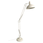 Vloerlamp Metaal Wit Créme thumbnail 1