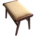 Voetenbankje Vintage Teak thumbnail 1