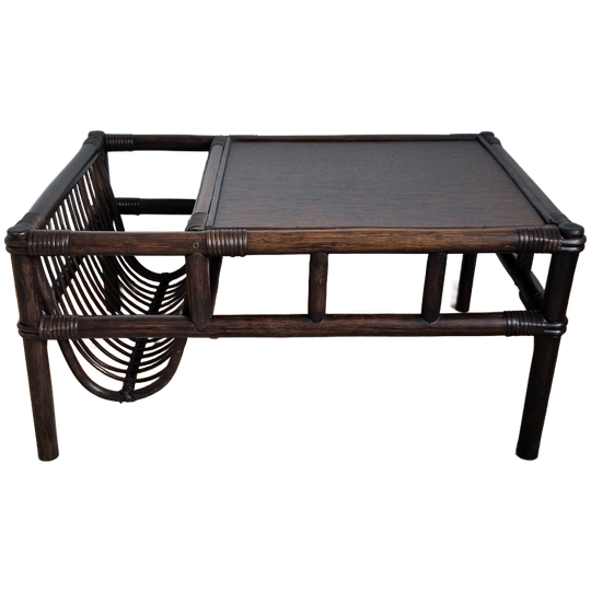Rotan Manou Salontafel Met Lectuurmand 1