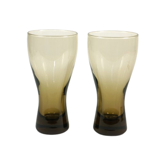 2 Hoge Glazen Rookglas 1