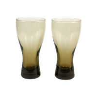 2 Hoge Glazen Rookglas