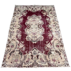 Rood Vintage Xl Yuruk Vloerkleed 186 X 287 Cm, 1970'S thumbnail 1