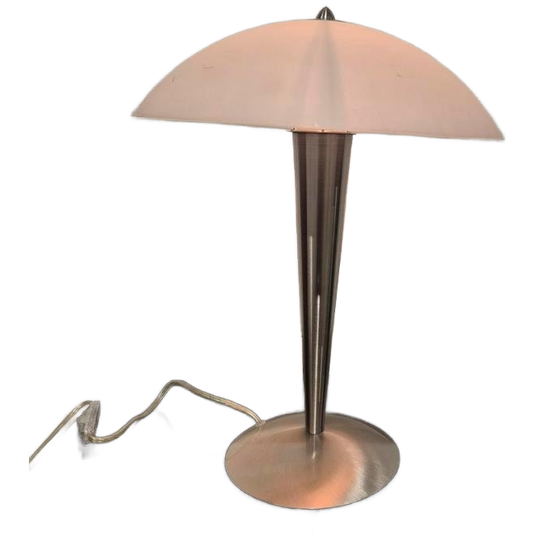 Vintage Art Deco Revival Mushroom Tafellamp Design 1