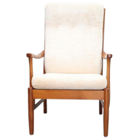 Farstrup Fauteuil Nieuwe Creme Stoffering