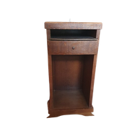 Vintage - Nachtkastje - Bijzetkastje - Telefoonkastje - Hout