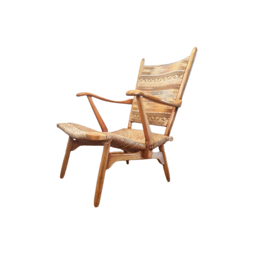 De Ster Gelderland Fauteuil 1950 In Originele Staat