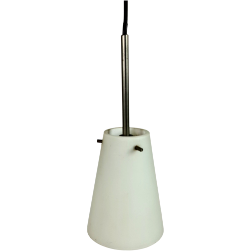 Sce - Hanglamp - Made In France - Melkglas - 80'S