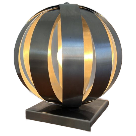 Chrome Moon Lamp 1