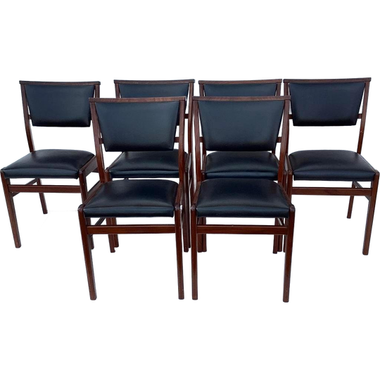 6 Stuks Vintage Stoelen 1