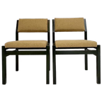 Set Van 2 Sa07 Pastoe Stoelen Van Cees Braakman, 1960'S thumbnail 1