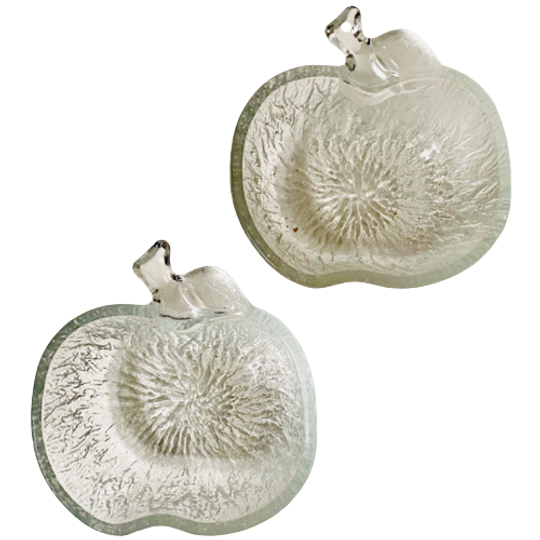 Twee Vintage Appelschaaltjes Jaren 60/70 1