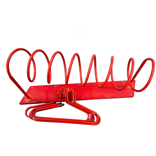 Kapstok Met Hangers Rood 1