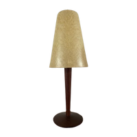 Unieke Vintage Philips Lamp. Louis Kalff Tafellamp. Glasvezel Kap.