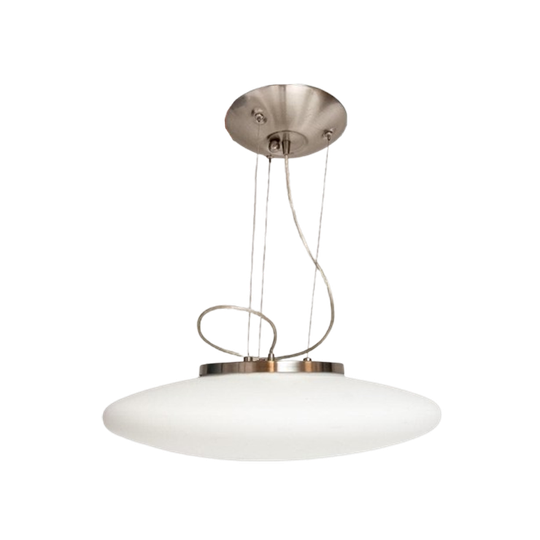 Opaalglazen Zoxx Hanglamp, 1990's 1