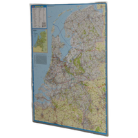 Officenow Landkaart Nederland , 130 X 102 Cm