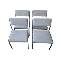 4 Vintage Pastoe Sm07 Eetkamerstoelen