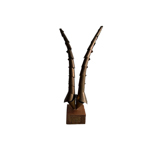 Sculptural Horns Art Piece 1