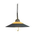 Vintage Design Lamp - Designer Knud Christensen - Denemarken - Ufo Lamp - Space Age - Hanglamp - thumbnail 1