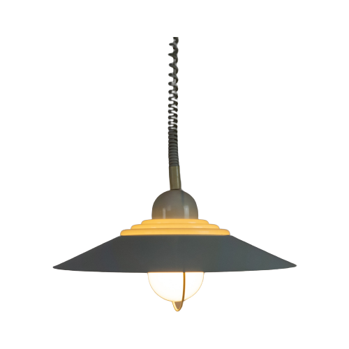 Vintage Design Lamp - Designer Knud Christensen - Denemarken - Ufo Lamp - Space Age - Hanglamp -