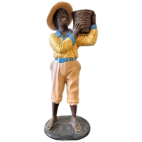 Vintage Decoratief Beeld / Figuur (118 Cm Hoog)