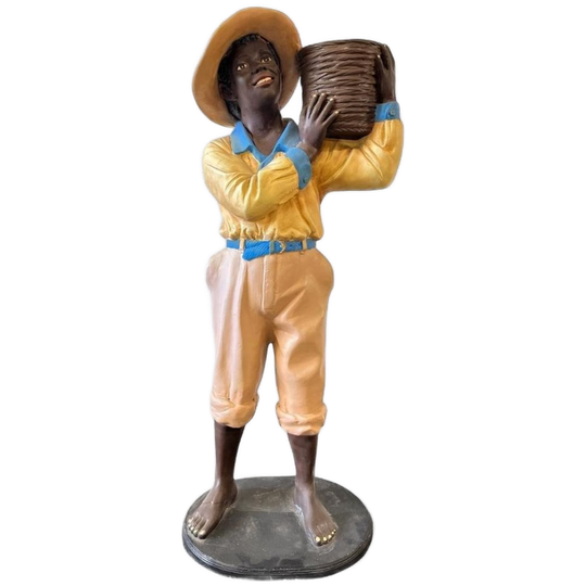 Vintage Decoratief Beeld / Figuur (118 Cm Hoog) 1