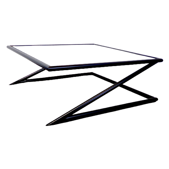 Geometric Sculptural Z-table By <<<brand>>>, 1980s 1