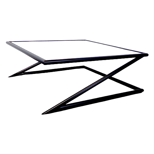 Geometric Sculptural Z-Table By Harvink, 1980S