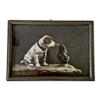 Antiek Schilderij Foto Prent Druk Mono Antieke Foto Kunst thumbnail 1