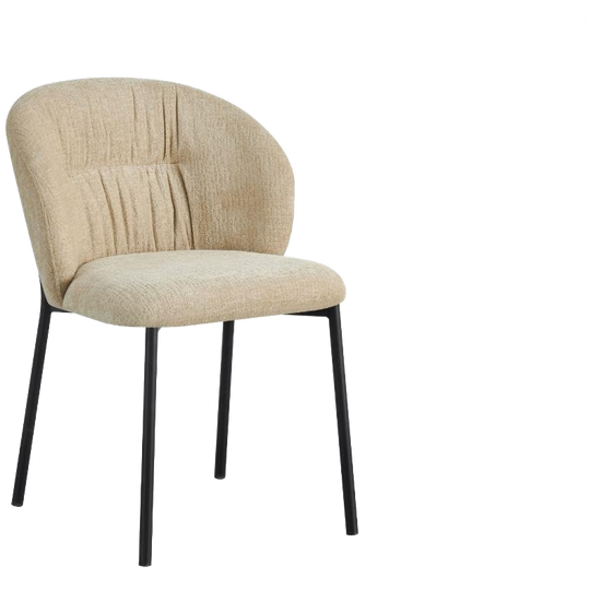 By fonQ | Set Van 2 Isu Eetkamerstoelen Warm Beige 1